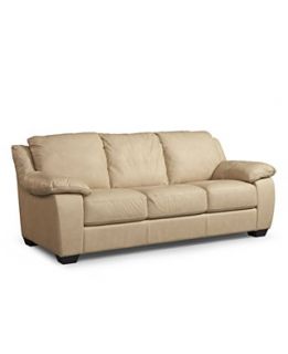 Blair Leather Sofa, 86W x 38D x 36H