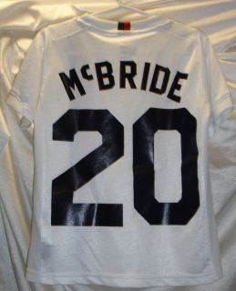 McBride jersey Polyester Moderately used condition has many fabric