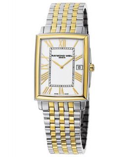 RAYMOND WEIL Watch, Mens Swiss Tradition Two Tone Stainless Steel