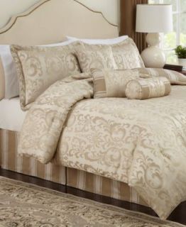 Eugenia 7 Piece Jacquard Comforter Sets   Bed in a Bag   Bed & Bath