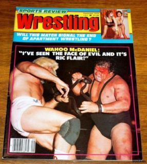 1979 SR Wrestling Mag Wahoo McDaniel Ric Flair Girls