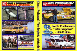  Prudhomme Tom Mongoose McEwen oldies Drag Racing 2 DVD Set