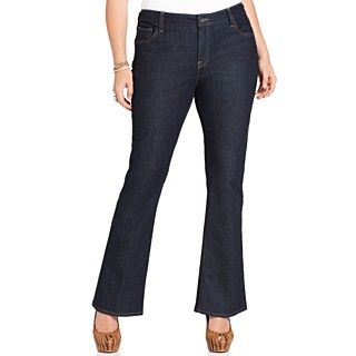 Lucky Brand Jeans Plus Size Jeans, Ginger Bootcut Medium Dark Sierra
