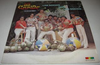 Los Socios Del Ritmo Ron Con Coco Y Limon LP Cumbia