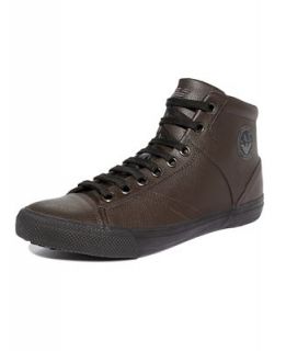 Armani Jeans Shoes, Logo High Top Sneakers