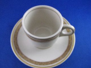 Lamberton Scammell for McCallister Demitasse Cup SCR Ivory Gold