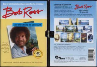 New Bob Ross Joy of Oil Painting TV Series 29 DVD Art