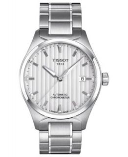 Tissot Watch, Mens Swiss Automatic III Stainless Steel Bracelet 39mm