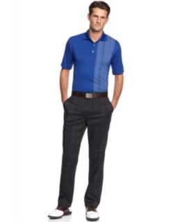 Greg Norman for Tasso Elba Separates, Faded Stripe Golf Shirt and Tech