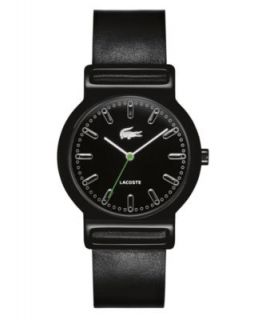 Lacoste Watch, Black and Gray Silicone Strap 2010525   All Watches