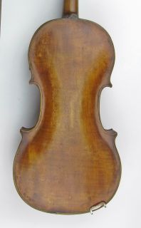 old Italian Baroque Violin labeled Antonius Meloni 1692 Excellent cond