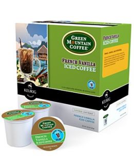 Keurig 00623 K Cup Portion Packs, Green Mountain French Vanilla Iced