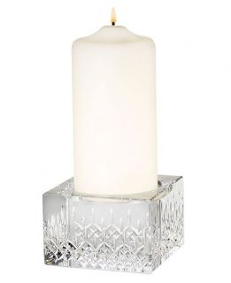 Waterford Candle Holder, Lismore Essence with Pillar Candle   Candles