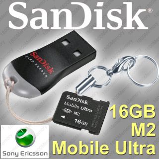 Genuine SanDisk 16GB Memory Stick Micro M2 Ultra PSP Go