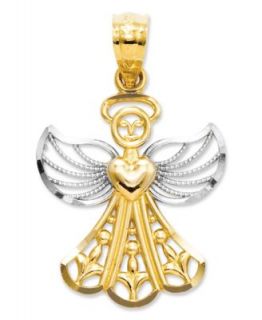 14k Gold Charm, Polished Angel Charm   Bracelets   Jewelry & Watches