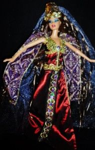 Greek Goddess Medea Sorceress Golden Fleece OOAK Barbie Doll Beauty