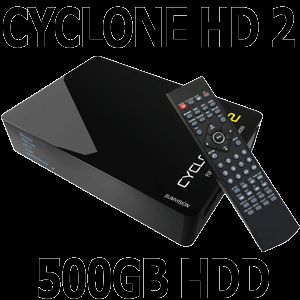 Cyclone HD2 Full 1080p Media Player Recorder 500GB HDD