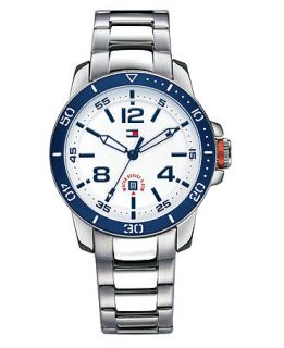 Tommy Hiilfiger Watch, Mens Stainless Steel Bracelet 42mm 1790846