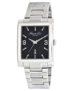 Kenneth Cole New York Watch, Mens Gray Stainless Steel Bracelet