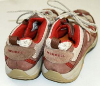Merrell Siren Sport Chocolate Leather Hiking Running Trail Shoes