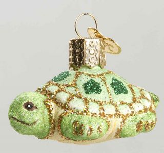 Merck Familys Christmas Ornament Mini Turtle 7680836