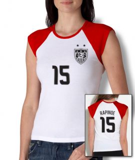 Megan Rapinoe Women T Shirt Jersey USA National Team Women Soccer