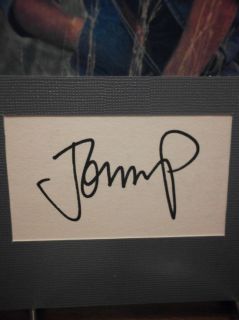 John Mellencamp Autograph 80s Rock Display Signed Signature COA