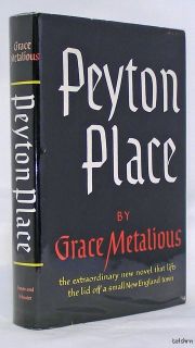 Peyton Place   Grace Metalious   Facsimile of the 1956 First Edition  