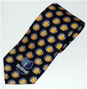 NBA Memphis Grizzlies Team Cravat Ascot Necktie Tie