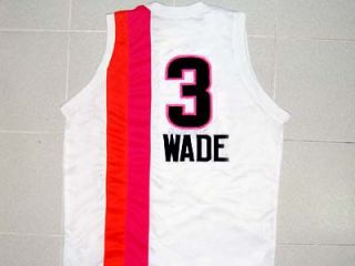 Dwyane Wade Miami Floridians Retro Jersey Dwane White New Any Size