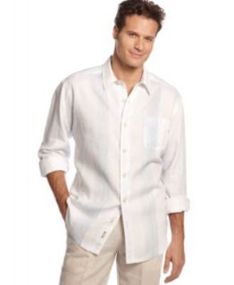Tommy Bahama Big and Tall Shirt, Costa Sera Linen Shirt   Mens Casual
