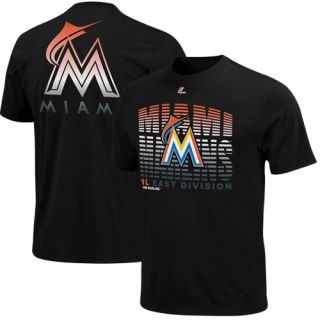 Majestic Miami Marlins Turn to Victory T Shirt Black