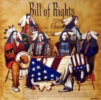 Challenger Bill of Rights Serigraph Hand Signed Numbered Art