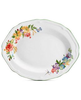 Mikasa Dinnerware, Antique Garden Oval Platter   Casual Dinnerware