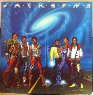 1984 The Jacksons Victory LP QE 38946 Michael w Fan Club Ins