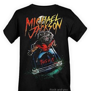 Michael Jackson Official This Is It Tour Merch T Shirt s XL
