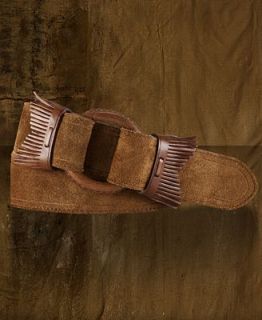 Denim & Supply Ralph Lauren Belt, Suede O Ring Fringe