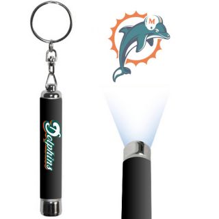 Miami Dolphins LED Logo Projector Keychain