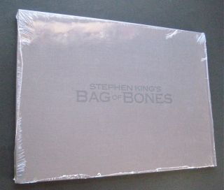 Bag of Bones Stephen King Promo A E Book New SEALED RARE Dark Score