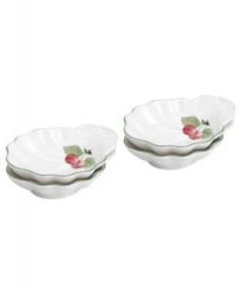 Villeroy & Boch Dinnerware, Set of 4 French Garden Shell Relish Dishes