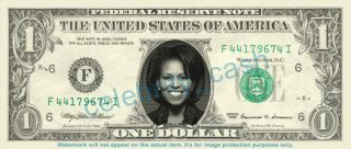 Michelle Obama Dollar Bill Mint First Lady