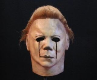 Halloween 2 Movie Michael Myers Blood Tears Latex Collectors Mask