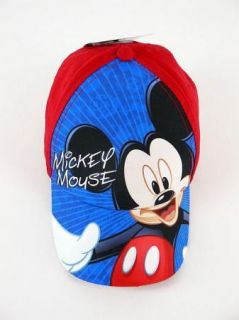 Disney Mickey Mouse Toddlers Baseball Hat Cap Adjustable