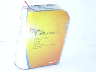 New Microsoft MS Office Small Business 2007 PC Software