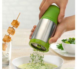 Microplane Stainless Steel Herb Mill Spice Mill Grinder Chopper