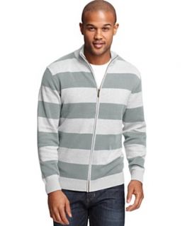 Club Room Sweater, Rugby Striped Cardigan Sweater