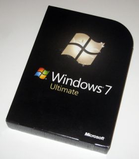 Microsoft Windows 7 Ultimate Retail Box 32 64 Bit Full