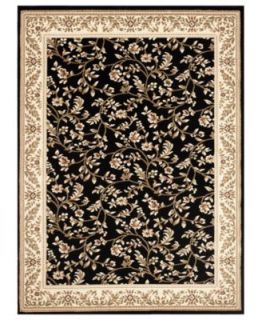 Kenneth Mink Area Rug, Princeton Floral Red 53 x 74   Rugs   