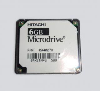 Hitachi Microdrive Drive HMS360606D5CF00 6 GB 6GB 0A40278 B4XETNPG 58B