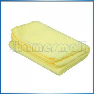 Microfiber Towel Cleaning Cloth Ultra Absorbant Yellow